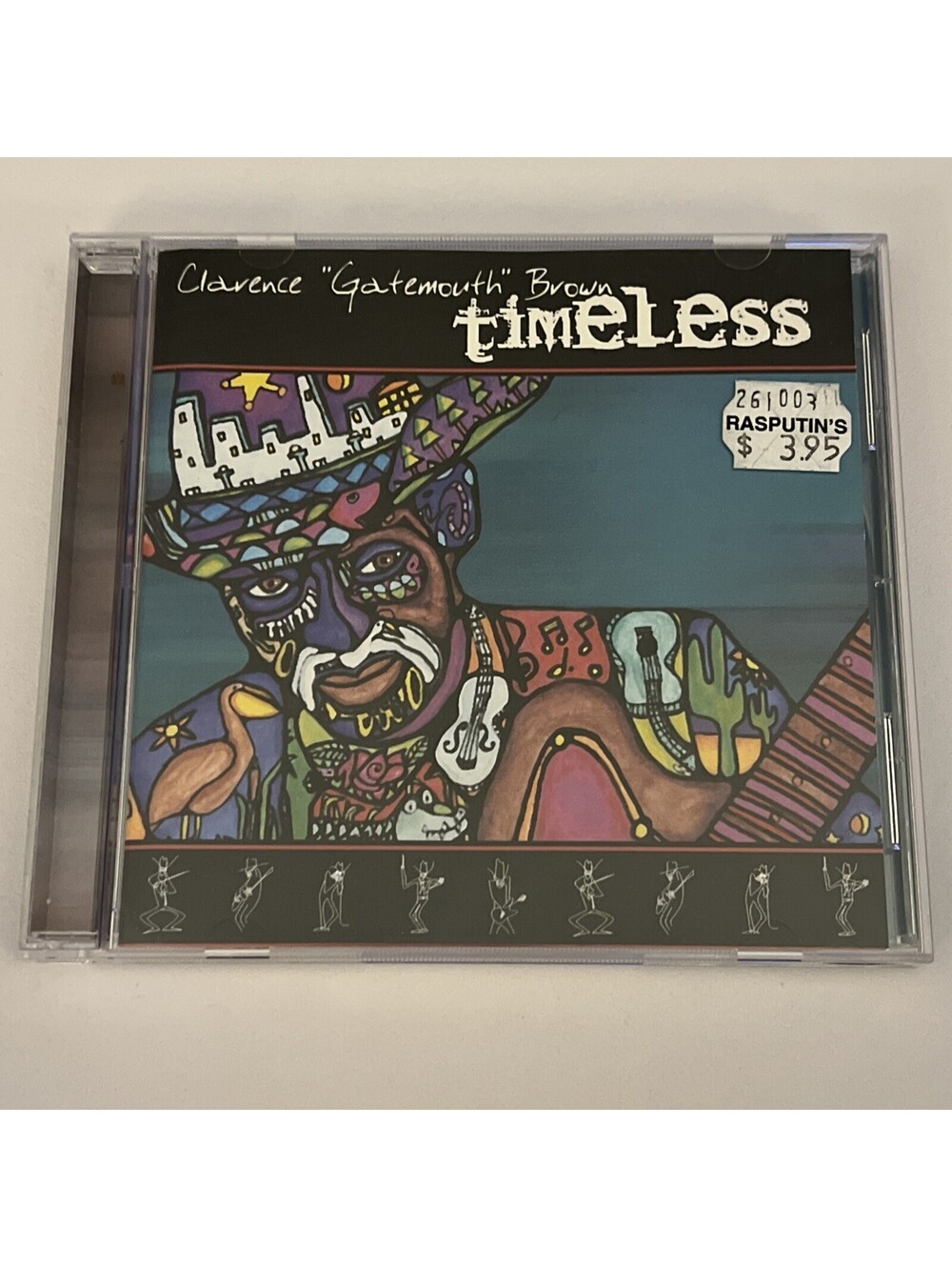 Timeless by Clarence "Gatemouth" Brown CD, 2004, Hightone Tested